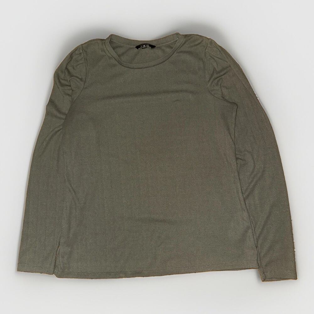 Women’s Well Work Long Sleeve Shirt Green Medium 19x23